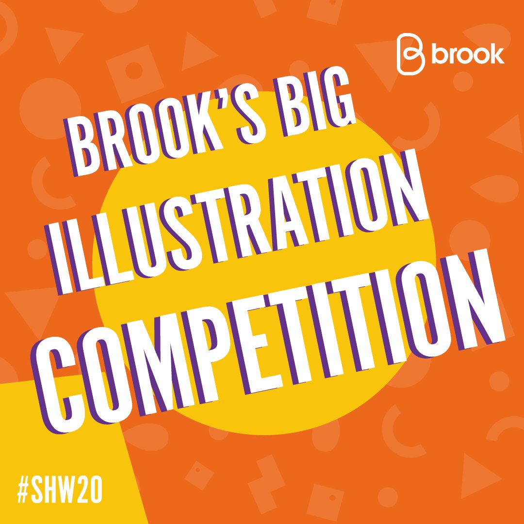 BrookCharity's tweet image. As part of #SHW20 we launched an illustration competition to champion young artists &amp;amp; ensure our education resources are diverse, inclusive &amp;amp; relatable.

The competition is open to anyone aged 18-25 in the UK. The winner will receive £200! 👇 👇 
brook.org.uk/shw/illustrati…