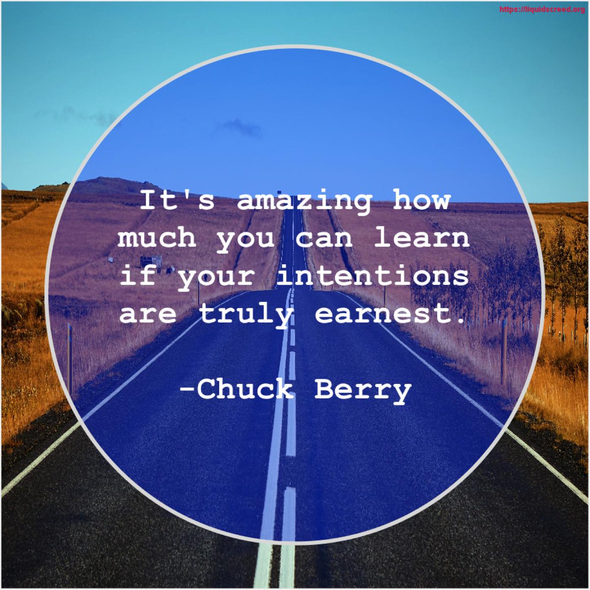 NowakRo's tweet photo. "It's amazing how much you can learn if your intentions  are truly earnest." - Chuck Berry

Go forth with pure intentions. Lead with heart, grace, passion, empathy, and compassion. Learn. Try to be better.

#BuildHOPEedu #bekindEDU #tlap #LeadLAP #g2great #edchat #JoyfulLeaders https://t.co/xPLsIHfNPM