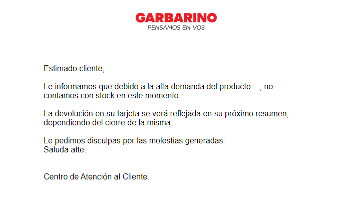 kurrepa's tweet photo. @garbarino  la empresa líder en retail de Argentina, te brinda una manera de estar cerca tuyo dándote el mejor servicio a través de este canal. si piensan en mi, entreguen lo que pague! https://t.co/0SRQlhYPev