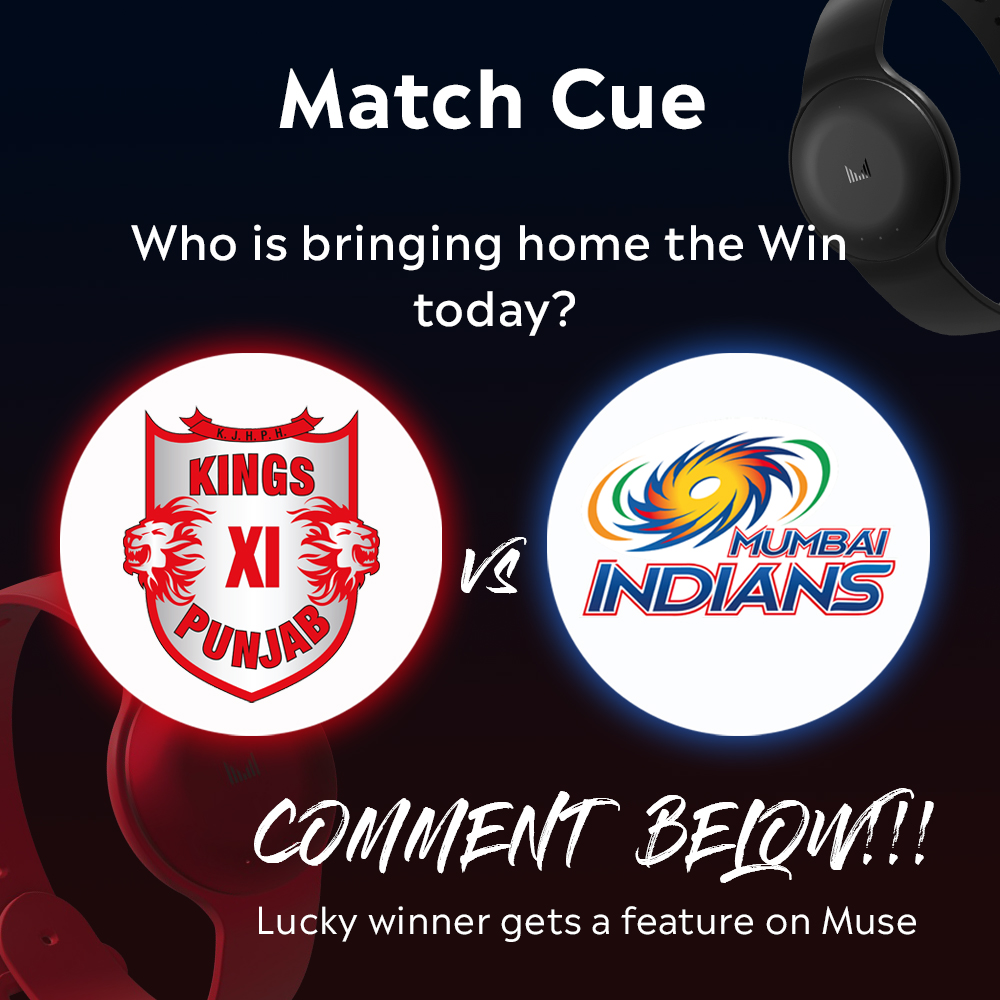 Share your answer for a shout out!!

#iplfans #cricket #ipl #mumbai #punjab #musewearables #viral #clip #video #entrepreneur #newproduct #sports #beauty #smartband #wearable #tech #technology #smartwatch #hybrid #hybridwatch #watches #fashion #health #fitness #MuseCueForYou