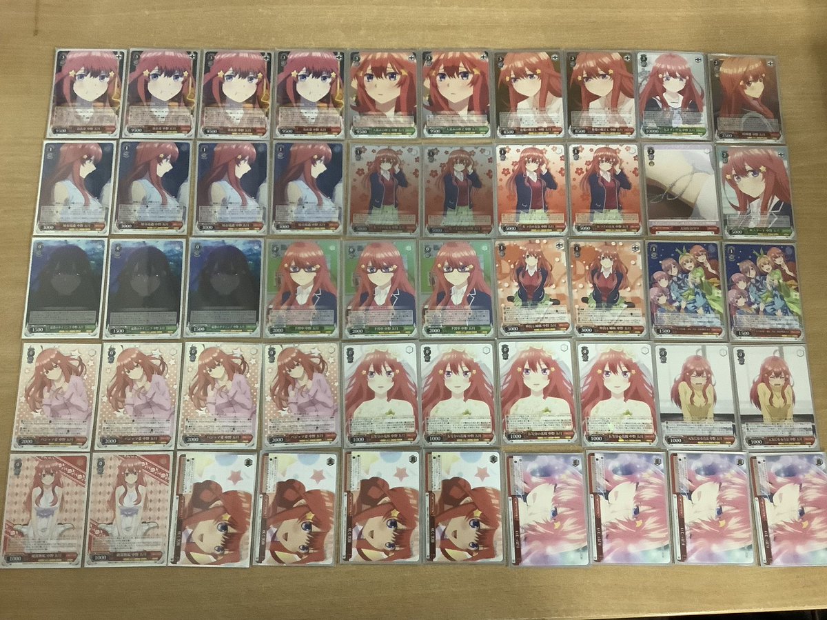 ヴァイスシュヴァルツ 五等分の花嫁 五月デッキ五等分の花嫁