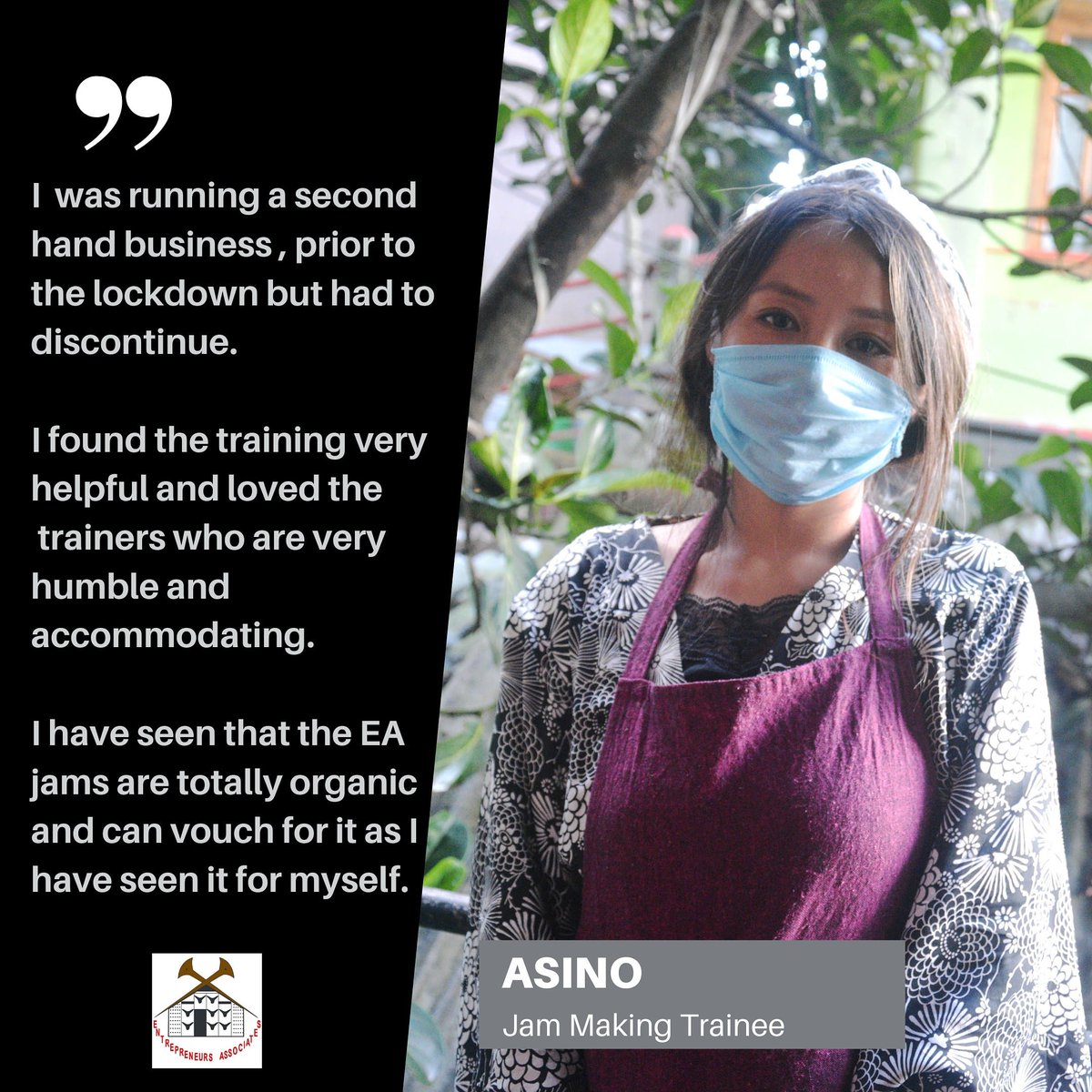EANagaland's tweet photo. Its been wonderful making a small difference in the lives of these women. #creatingopportunities  #pandemic https://t.co/Zfr1pZL641