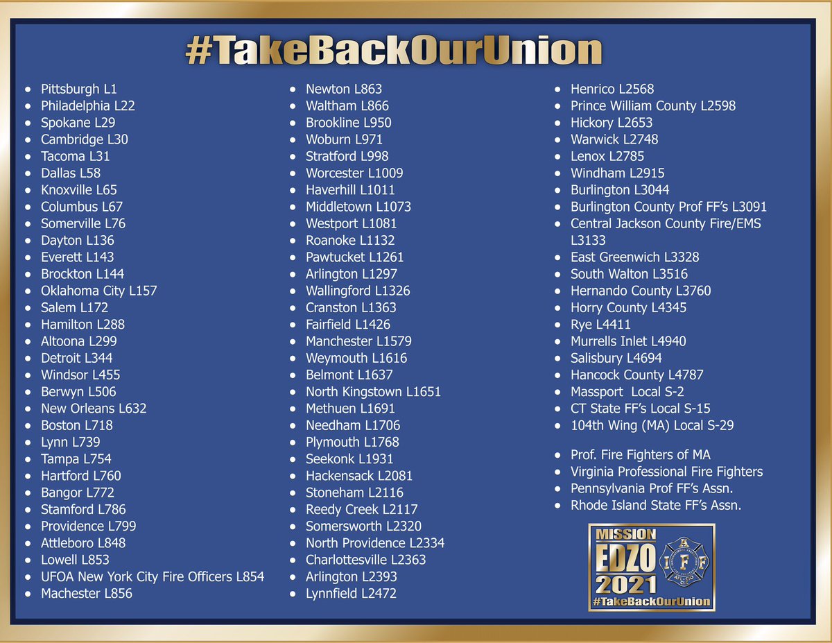EdzoForIAFF's tweet photo. In under a week the support is overwhelming. The endorsements keep rolling in! I am humbled by your faith, confidence &amp; support, &amp;  I thank you all. This is #OurIAFF &amp; the message you are sending is loud &amp; clear,  #firefighters are going to #TakeBackOurUnion! #EdzoforIAFF https://t.co/TqdQImIjtf