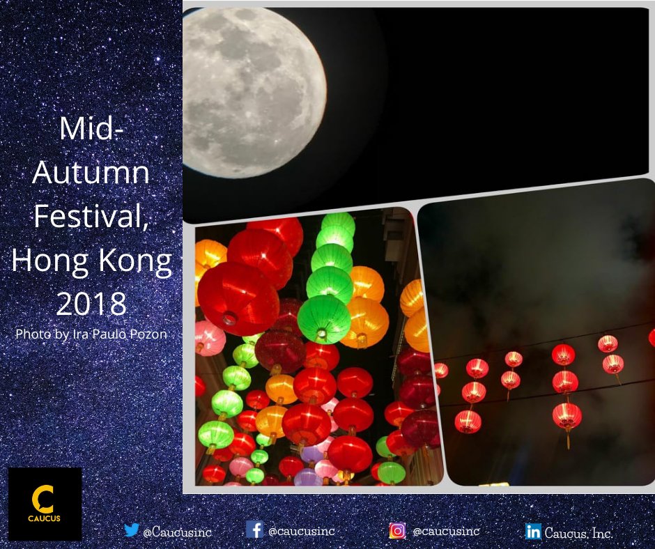 CaucusInc's tweet photo. After the Chinese New Year, the #midautumnfestival is the 2nd biggest traditional Chinese holiday that gives thanks for the bountiful rice harvest of the previous year. Traditionally celebrated by #families eating dinner, displaying #lanterns, &amp; sharing #mooncakes. 

中秋节快乐 https://t.co/6yROWxUaFU