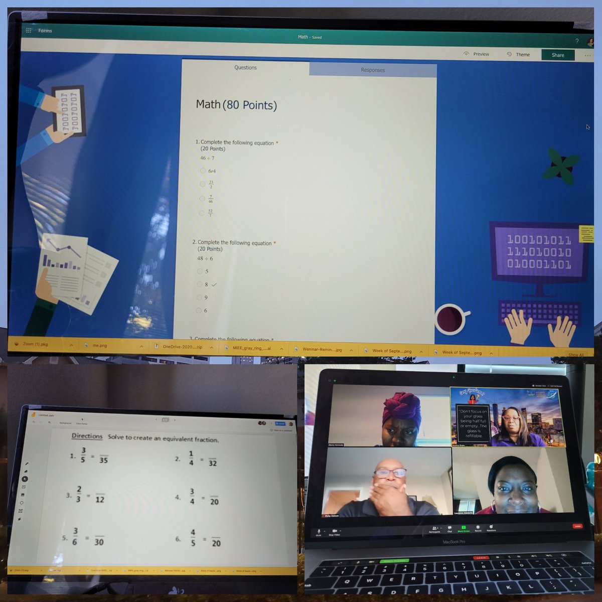 Early 🌄 planning session with math teachers @APSClevelandAve to integrate <a href="/JamboardM/">JamboardMaster</a> into <a href="/MicrosoftEDU/">Microsoft Education</a> forms for assessment possibilities! <a href="/klawrence81/">Kimberly Lawrence</a> <a href="/CAE_Principal/">Anyee' Payne</a> @AP_KBall @AssocSupBattle <a href="/ahrosser/">Aleigha H-Rosser EdD</a> <a href="/APSInstructTech/">APS IT Department</a> @APSITMelissa #APSITInspires