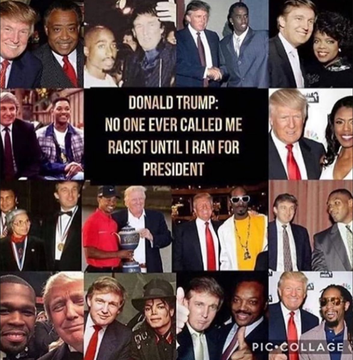 ClareTerice's tweet photo. @lindiwesuttle @PressSec It's been PROVEN for years that #PresidentTrump is NOT racist. It's old. Very old. #TrumpIsNotRacist #Trump2020 https://t.co/knwWHxrLQZ
