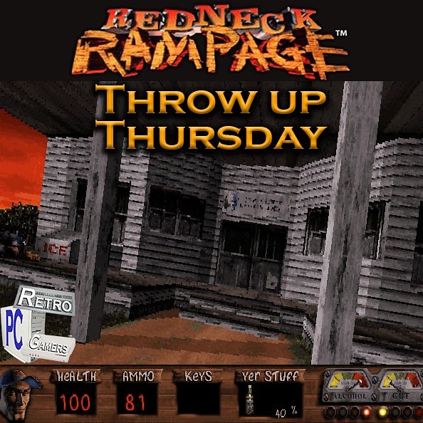RetroPCGamers's tweet photo. #RPCG #ThrowupThursday Redneck Rampage
Follow @RetroPCGamers on Twitter, Facebook, & Instagram!
#retroPC #retrogamer #retrogame #retrogames #DOS #DOSgames #90s #90sgames #80s #videogames #pcgamer #pcgamers #pcmr #redneck #redneckrampage #ridesagain #bayou #cajun #countryfolk https://t.co/43kwlAihOf