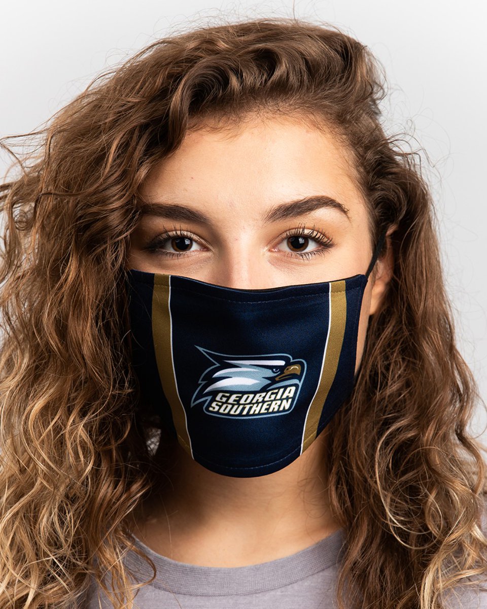 GSUstore's tweet photo. 🚨 NEW ITEM ALERT 🚨 -- Check out this new face mask design! Get this triple-layered, breathable fabric face covering with size adjusts and comfort-fit ear loops can be purchased today!
🔗 https://t.co/sDPWvjMMb0
#ShopGS #GeorgiaSouthern #EaglesDoRight #GATA https://t.co/pZCFXqMUtW