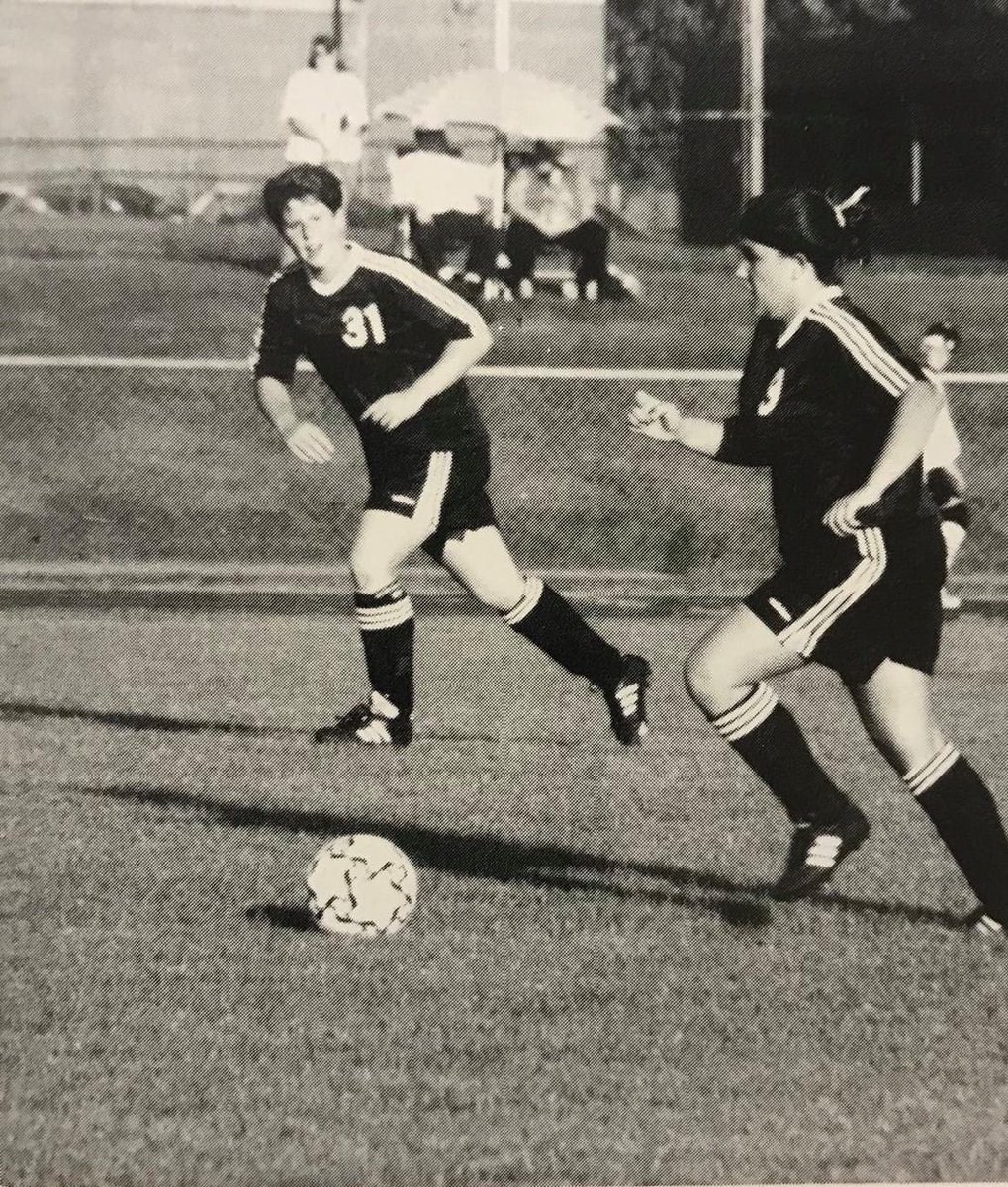 OregonDavisSC's tweet photo. #ThrowbackThursday soccer style! Who remembers this #ODBobcats team? https://t.co/KsDLhSsc4E