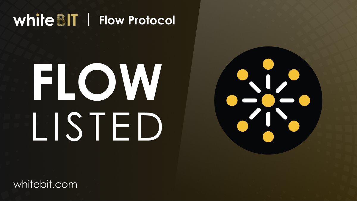🌟Exciting news! @FlowProtocol has joined WhiteBIT🌟

🔲 $FLOW is paired against $ETH. 

🔲 Deposits are already open. Trading &amp; withdrawals will go live on 02.10, 9 a.m. (UTC).

Deposit FLOW now: whitebit.com/balance/spot?u…
