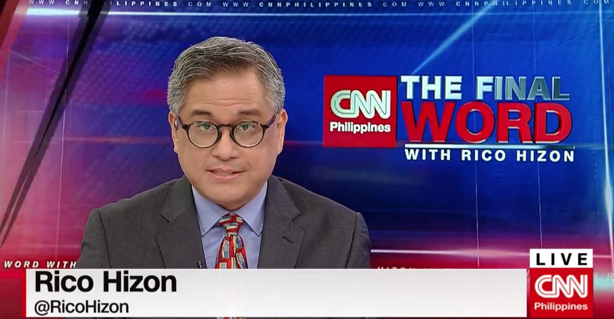 Cnn Philippines On Twitter Join Our Senior Anchor Ricohizon Now On Thefinalword Facebook Https T Co S2bym9jyqq Live Stream Https T Co Caczwf9cth Free Tv Ch 9 Cignal Ch 10 Sky Cable Ch 14 Https T Co Cl97zfgcsh