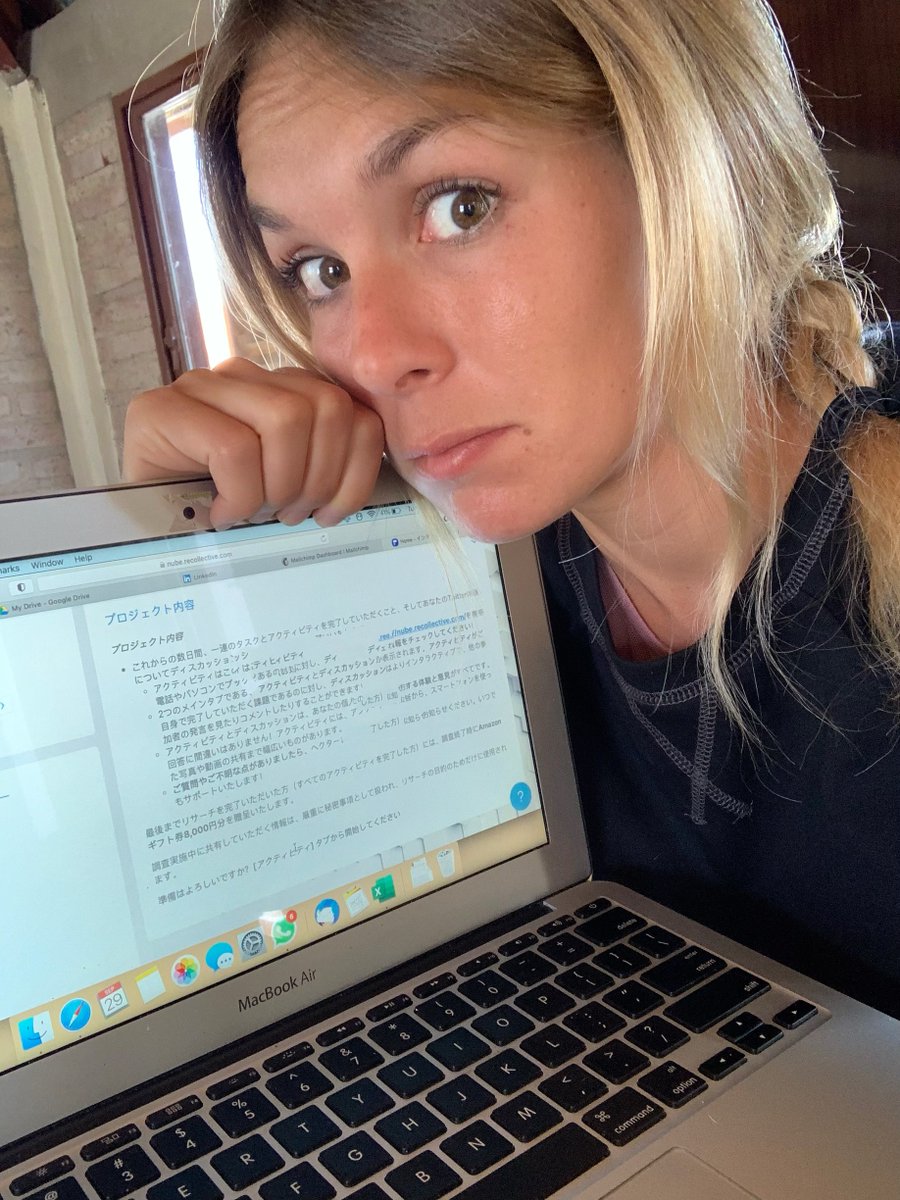 And now it's time for Stefi to learn Japanese for our market research study in Japan !! 
__________________________________________________________
Send tips on how to learn another language!! 😂