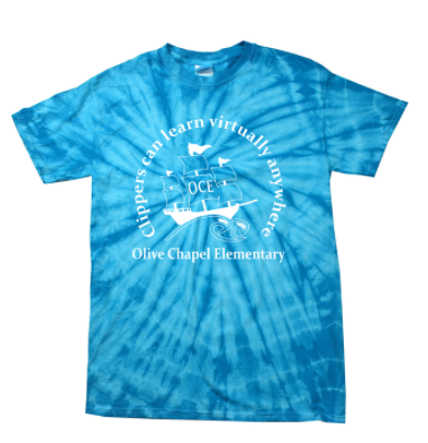 OliveChapelElem's tweet photo. This will be the only time to order this year. Show your Clipper pride with a new t-shirt, laptop sticker, and/or car magnet! Orders will be accepted through October 11th* then shipped two weeks later directly to your home. Order your Spirit Wear here! https://t.co/TDzRxJ3ImY 🎉 https://t.co/U2QaBSLCWH