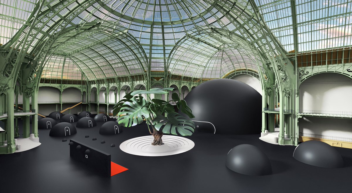 En pleine #FashionWeek, le #GrandPalais accueillera ce weekend le <a href="/cfsbylablaco/">CFS Media</a>, le premier sommet virtuel sur la mode circulaire dans la Nef du Grand Palais recréé en 3D ! Avec des avatars en VR, les acteurs de la mode échangeront sur le futur de cette industrie ♻️ #CFS2020VR