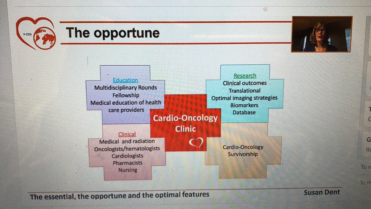 dineshpmcc1's tweet image. #VCOS2020 Dr. Dent speaking about the components of a good cardiooncology program. @sdent_duke @ICOSociety @TeresaLpezFdez1 @onco_cardiology