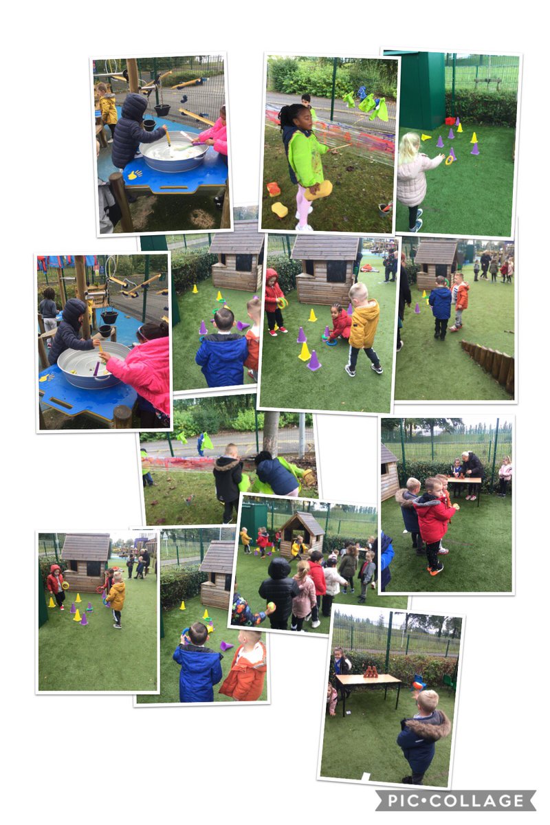 Goose Fair might be cancelled, but EYFS have had all the fun of the fair! We waited in line patiently, took turns, played hook a fish, ring toss and made some fairground art!