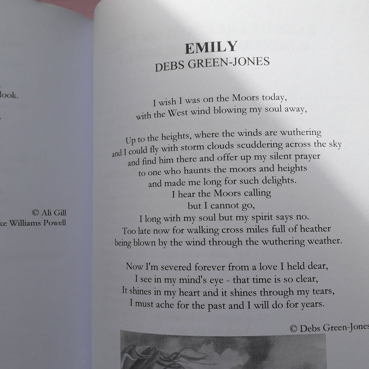 DebsGreenJones2's tweet image. National Poetry Day, who knew?
This is my homage to EmilyBrontë in words and pictures. #nationalpoetryday2020  #EmilyBrontë #Howarth