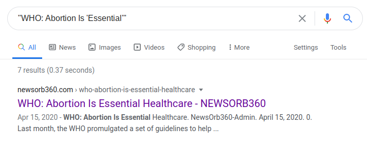 Chuck the SEO headline in quotes, searching for exact matches. Top match is an aggregated piece that takes bits from ours (with attribution) on a site called (lol) "NewsOrb360"