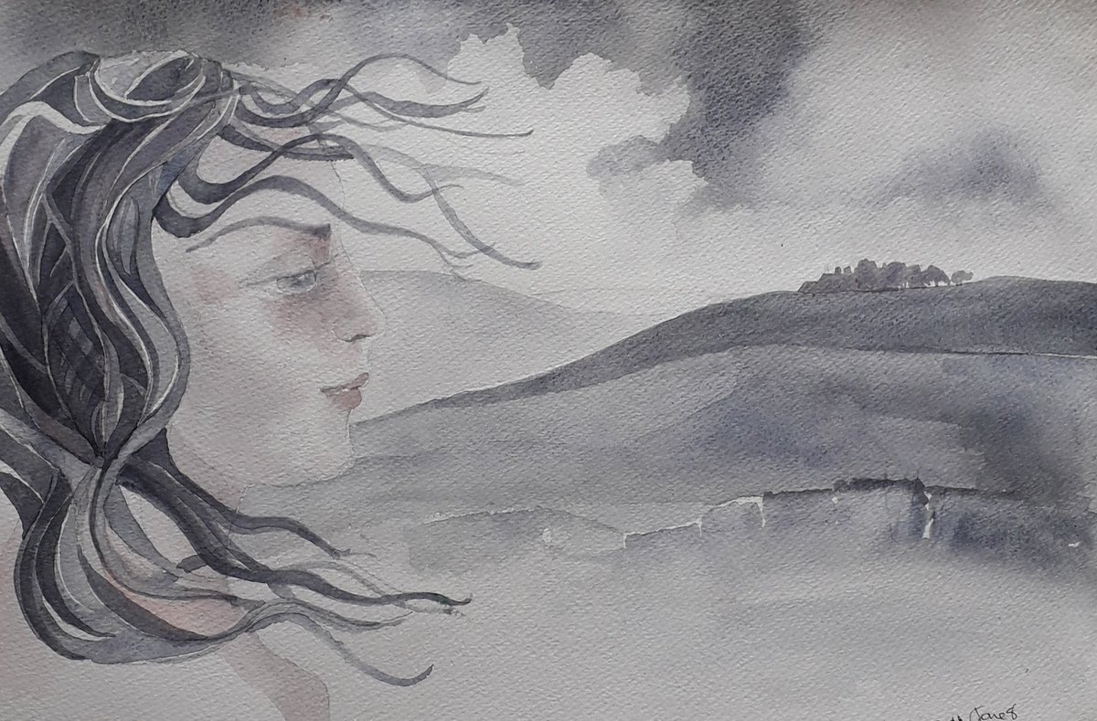 DebsGreenJones2's tweet image. National Poetry Day, who knew?
This is my homage to EmilyBrontë in words and pictures. #nationalpoetryday2020  #EmilyBrontë #Howarth