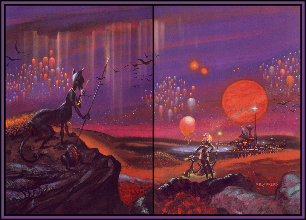 70sscifi's tweet photo. Frank Kelly Freas https://t.co/0zlhBucDBN
