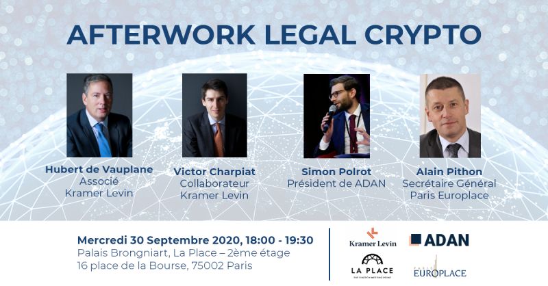Très heureux d'être intervenu hier à l'afterwork 100% #fintech, #blockchain et #CryptoMonnaie aux côtés de <a href="/maitrehub/">hubert de Vauplane</a>, Victor Charpiat et <a href="/simonpolrot/">Simon Polrot</a>.