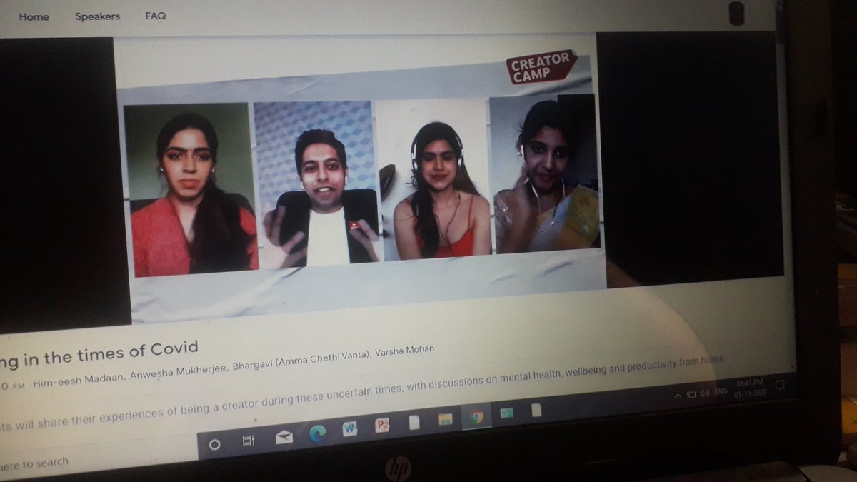 aditich94's tweet photo. Great time !! With lots of learning and information based creator camp
Thankyou so much #youtube 
@YouTubeIndia @YTCreatorsIndia 
#aditichoudhary #womenzilla https://t.co/TaQKD7cgxZ