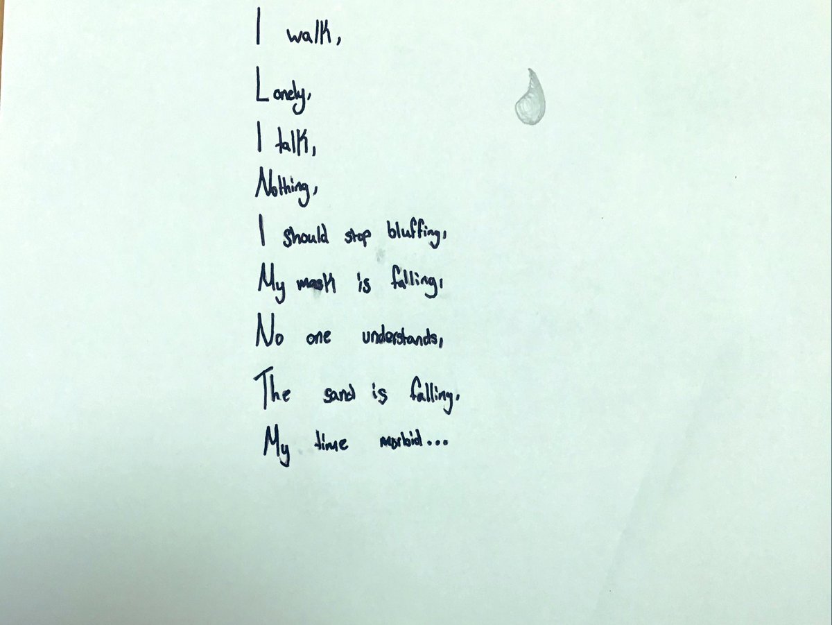 SBE_English's tweet photo. Happy National Poetry Day  #vision #nationalpoetryday2020 https://t.co/naUBLCYUnS