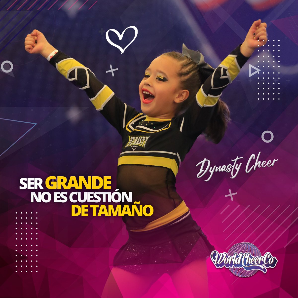 WorldCheerCo's tweet photo. 🥰👧 Un like para estos gigantes que dan vida a nuestros eventos  🤩👍
https://t.co/Re0VxTcfPL
#VBattle #WorldCheerCo https://t.co/ruqhPZVcC2