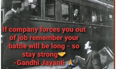 PavanjitMane1's tweet photo. #GandhiJayanti 
You might or have faced such situation in life , remember to fight back 🤝.

Battle will be long so stay strong🙏
#SayNoToForcedResignation #StopLayoffs #RaiseYourVoice https://t.co/oEu6ZqHv1R