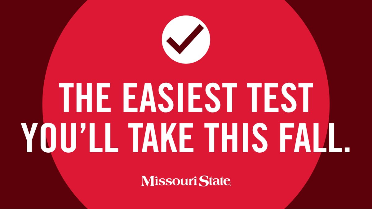 MissouriState's tweet image. And now, the deets on today&apos;s free asymptomatic COVID-19 testing for students and employees:

🕙 10 a.m.-1 p.m
📍 Trottier Plaza (near Plaster Stadium)

No appointment needed. Don&apos;t eat or drink anything for 30 minutes prior to getting tested.