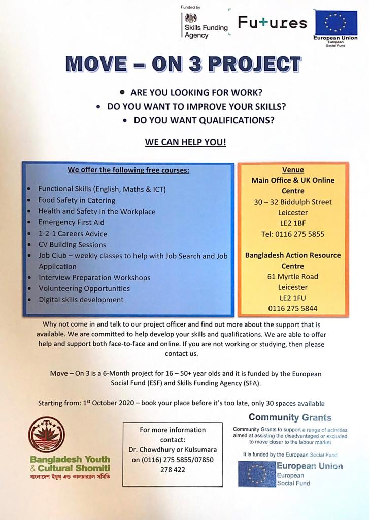 We have an exciting new project to help unemployed or economically inactive people. Take a look. #Leicester