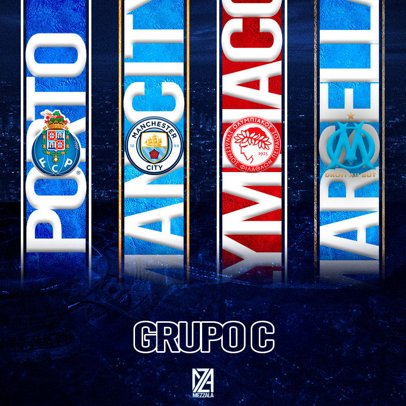 MezzalaProyect's tweet photo. ¡Así queda el Grupo C de la UEFA Champions League!⭐⭐⭐

🇵🇹 @FCPorto 
🏴󠁧󠁢󠁥󠁮󠁧󠁿 @ManCityES 
🇬🇷 @olympiacosfc 
🇫🇷 @OM_Espanol 

#UCLdraw https://t.co/iP6HWGsuZj