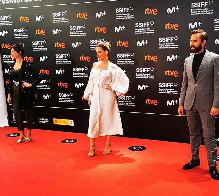 📸 | Itziar Ituño no festival de San Sebastián.