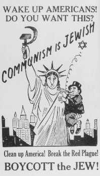 Anti-communism has long been tied to anti-Semitism and Nativism. The Red Scare was charged by hostility to immigration, particularly against Jews fleeing anti-Semitism in Europe. This is seen in modern conspiracy theory ie QANON, “the globalists”, and Soros funding myths