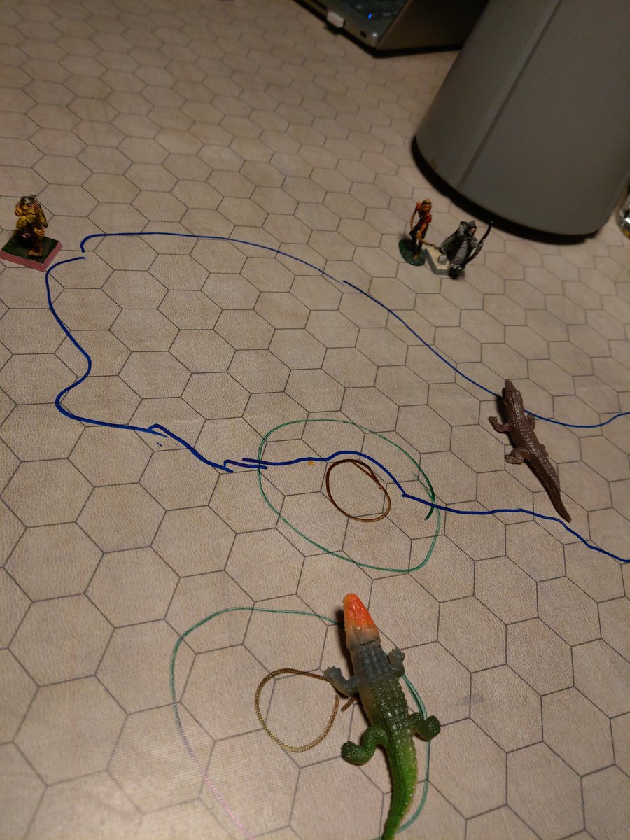 vestergaardj's tweet image. Thin Lizard (the thin croc which acts as a lizard)
#dungeonsanddragons #dnd #3rded