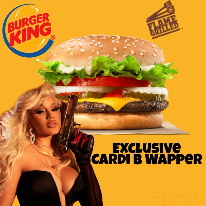 Lets make this #rival for @iamcardib and @BurgerKing  bring it to the table! #Repost for me https://t<a href="/tag/rival"class="tags">#rival</a><a class="tags" href="/tag/iamcardib">@iamcardib</a><a class="tags" target="_blank" title="On Twitter" href="/?out=eyJ0eXAiOiJKV1QiLCJhbGciOiJIUzUxMiJ9.eyJpYXQiOjE3MjY3NTY0NDcsImlzcyI6InR3cG9ybnN0YXJzLmNvbSIsIm5iZiI6MTcyNjc1NjQ0NywiZXhwIjoxNzU4MjkyNDQ3LCJyZWRpcmVjdF91cmwiOiJodHRwczovL3R3aXR0ZXIuY29tL0J1cmdlcktpbmcifQ.00kBG14SIVAJTPxXXwekQDNfpp_PBWxtnOdztjlBZvES8CvU_xYNgzeNkRtl6PJ7R5NsPJFax1KTJzDSBS6rUQ">@BurgerKing</a><a href="/tag/repost"class="tags"><span>#repost</span></a>