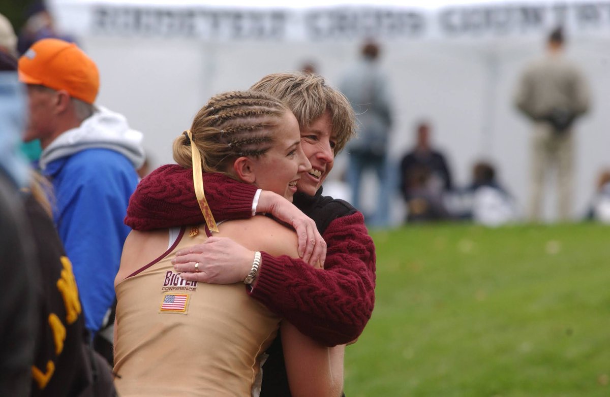 I was the 28th of 28 runners on the women’s XC team at Minnesota as a freshman. I raced the same number of times as our #1 runner. I was our 6th runner at the  @bigten championships as a senior! I am who I am because Minnesota XC believed in development and giving girls a chance.