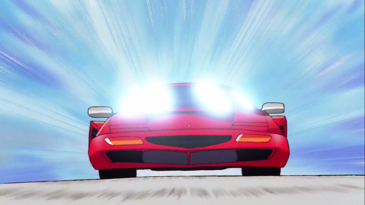 Random little thing from the car that almost hit Luna we actually can see that& #39;s it a Mercedes in the manga.