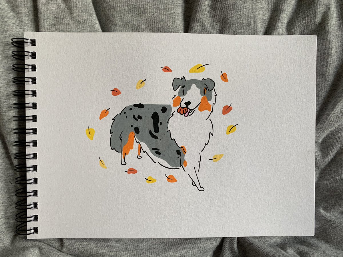 StaceyJPritty's tweet photo. Happy October 🎃 welcome to #inktober 🐾 https://t.co/dGIbFaQeNv
