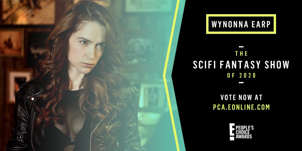 We got nominated for the #PCAs! Make sure to vote #WynonnaEarp for #TheScifiFantasyShow here: pca.eonline.com <a href="/peopleschoice/">People's Choice Country Awards</a>