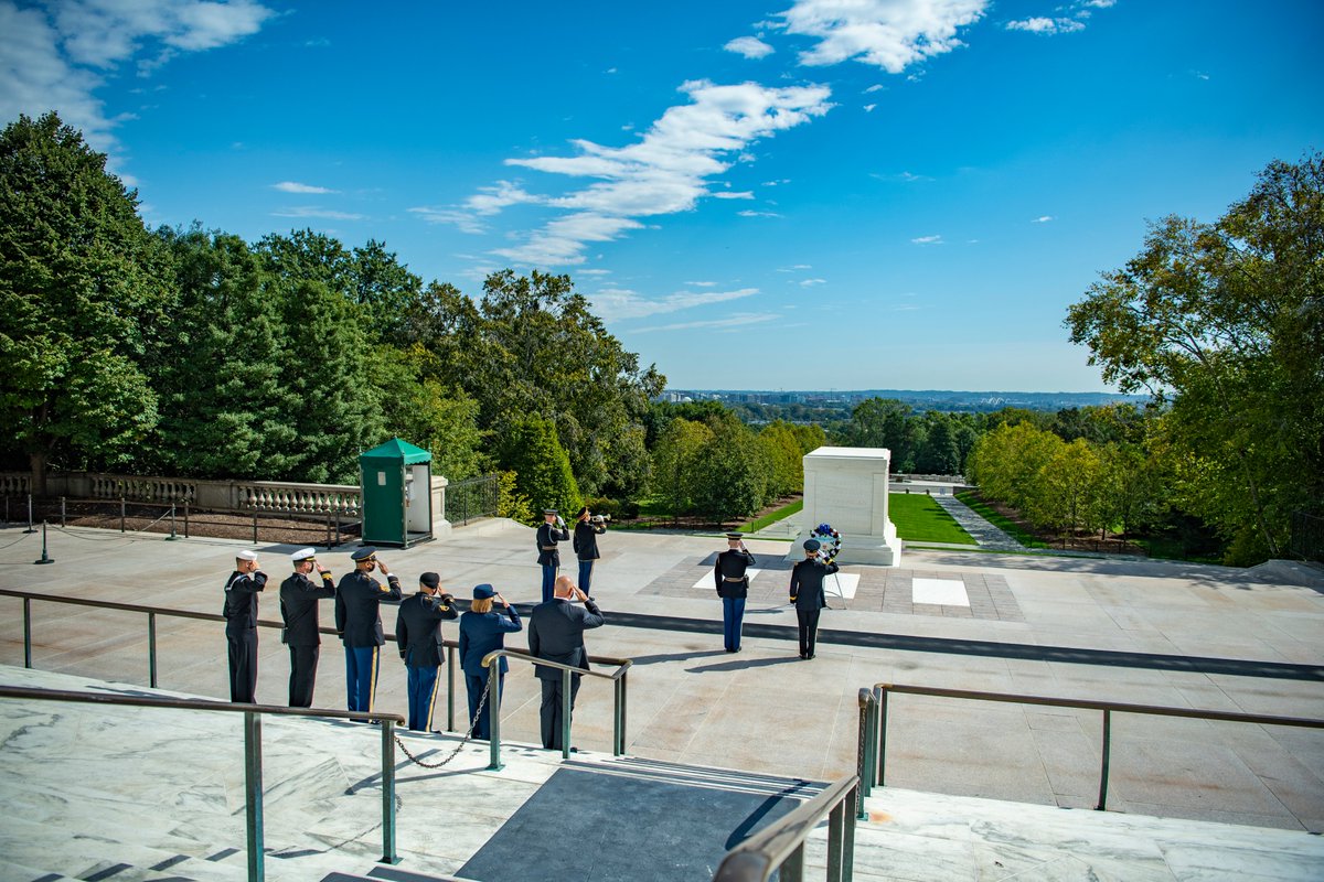 Defense Health Agency (@dod_dha) on Twitter photo #ICYMI: This morning at <a href="/ArlingtonNatl/">Arlington National Cemetery</a> <a href="/DHADirector/">Lieutenant General Telita Crosland</a>, <a href="/DHA_SEL/">Senior Enlisted Leader</a>, and Principal Deputy Assistant Secretary of Defense Dr. Robert Mabry visited the #TomboftheUnknownSoldier to celebrate #DHA's 7th birthday. #ICYMI: This morning at <a href="/ArlingtonNatl/">Arlington National Cemetery</a> <a href="/DHADirector/">Lieutenant General Telita Crosland</a>, <a href="/DHA_SEL/">Senior Enlisted Leader</a>, and Principal Deputy Assistant Secretary of Defense Dr. Robert Mabry visited the #TomboftheUnknownSoldier to celebrate #DHA's 7th birthday.