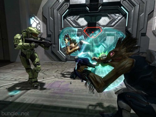 Chief made appeared on this level in Halo 2.