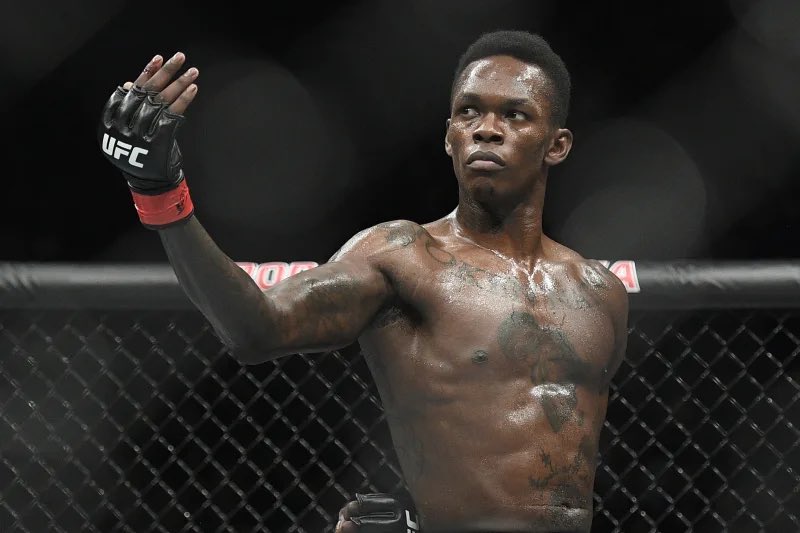 3. Israel Mobolaji AdesanyaBorn in Lagos and raised in New Zealand, the UFC Middleweight Champion has an undefeated record of 20 wins and no losses. The 31 year old kickboxer has always acknowledged his roots and makes us proud everytime   #NaijaBestMoments
