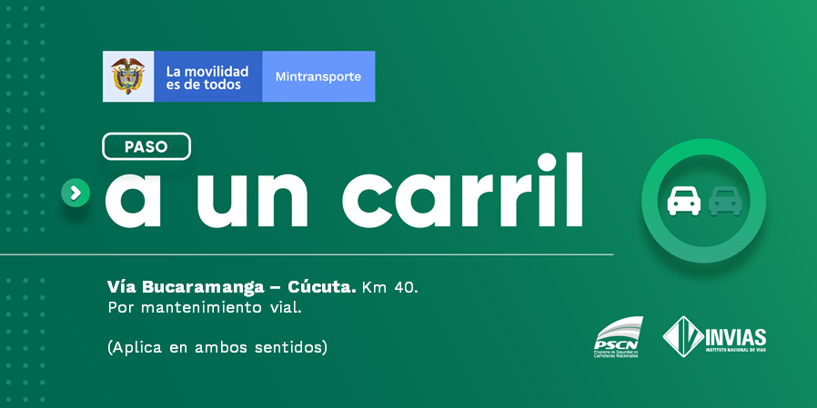 numeral767's tweet photo. ¡Buenas tardes! 

#NovedadVial Departamento de #Santander se presenta paso a un carril. 

#EnDesarrollo 

Trabajamos para mantenerte informado. https://t.co/d348iRhXkx