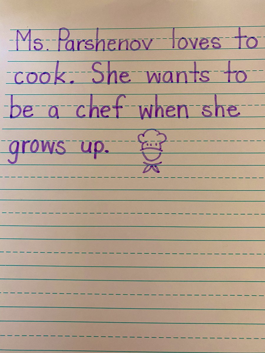 Today we read a fantastic book called “Its Great to be YOU!” We then created our own pages about what makes us GREAT and what we want to be when we grow up! <a href="/Simply_CoGo/">Courtney Marquez</a> our class LOVED your book ❤️