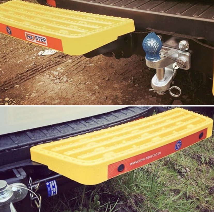 Just a couple of different options of towbar steps we have available here at A S Vehicle Extras. A great way to improve access to your vehicle plus an option of adding rear parking sensors. 

#towbar #builder #builders #plumber #plumbers #electrician #electricians #contractor