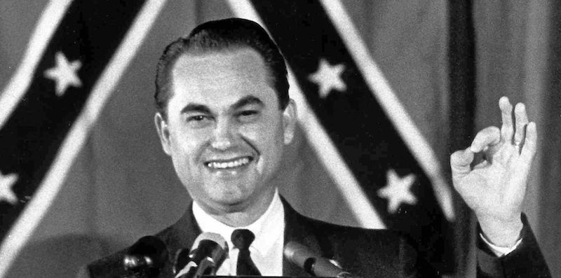 George Wallace, the segregationist governor of Alabama deployed this rhetoric to denounce the “communists,” “radicals,” and “agitators” in the civil rights movement. Of course he was just against Black ppl having rights.