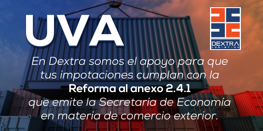 AwLogistica's tweet photo. Este 1º de Octubre se publicaron en el Diario Oficial, las modificaciones al Anexo 2.4.1 de las Reglas de Comercio Exterior que emite la Secretaría de Economía.
👉🏼 https://t.co/0SZSJMeqDg
#uva #depositofiscal #noms #comercioexterior https://t.co/TUzNOjzbvd