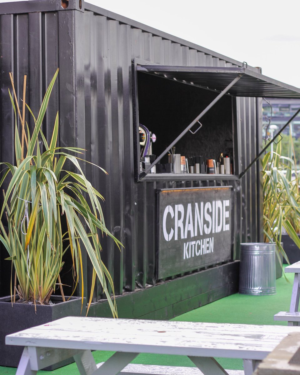 cransidekitchen's tweet photo. Have you seen our NEW outdoor bar? 😍

Serving up your fave beers, cocktails, wines and ciders every single day until 10pm! 🍺 

Book your table to dine with us and enjoy Cranside drinks ➡️ https://t.co/4LN68woX4O https://t.co/RfGZPF4T1b