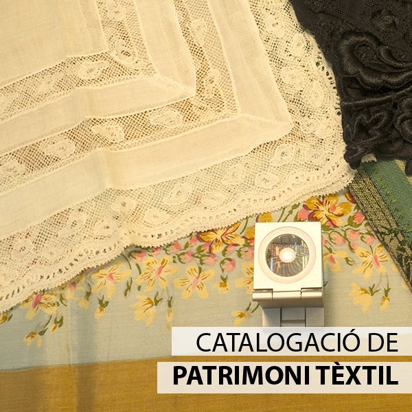 Veraicon_Bcn's tweet photo. ATENCIÓ documentalistes!
4 últimes places pel curs de MuseumPlus dels dies 8 i 9 d’octubre
I tenim un NOU curs:
Catalogació de patrimoni tèxtil
9 i 10 de novembre
#formació #patrimoni #tèxtil #MuseumPlus https://t.co/ImsjjGatdT